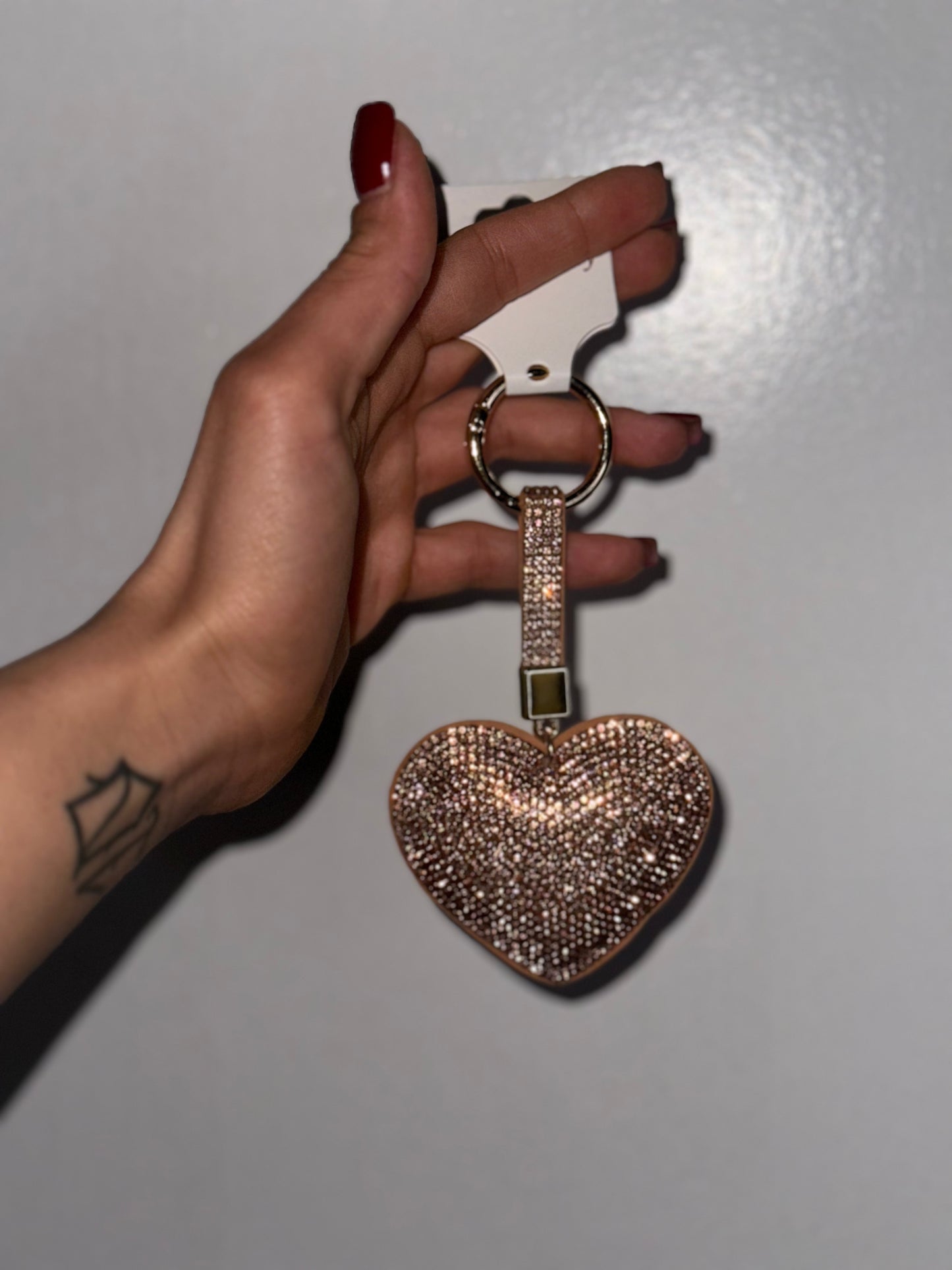Portachiavi Cuore Champagne