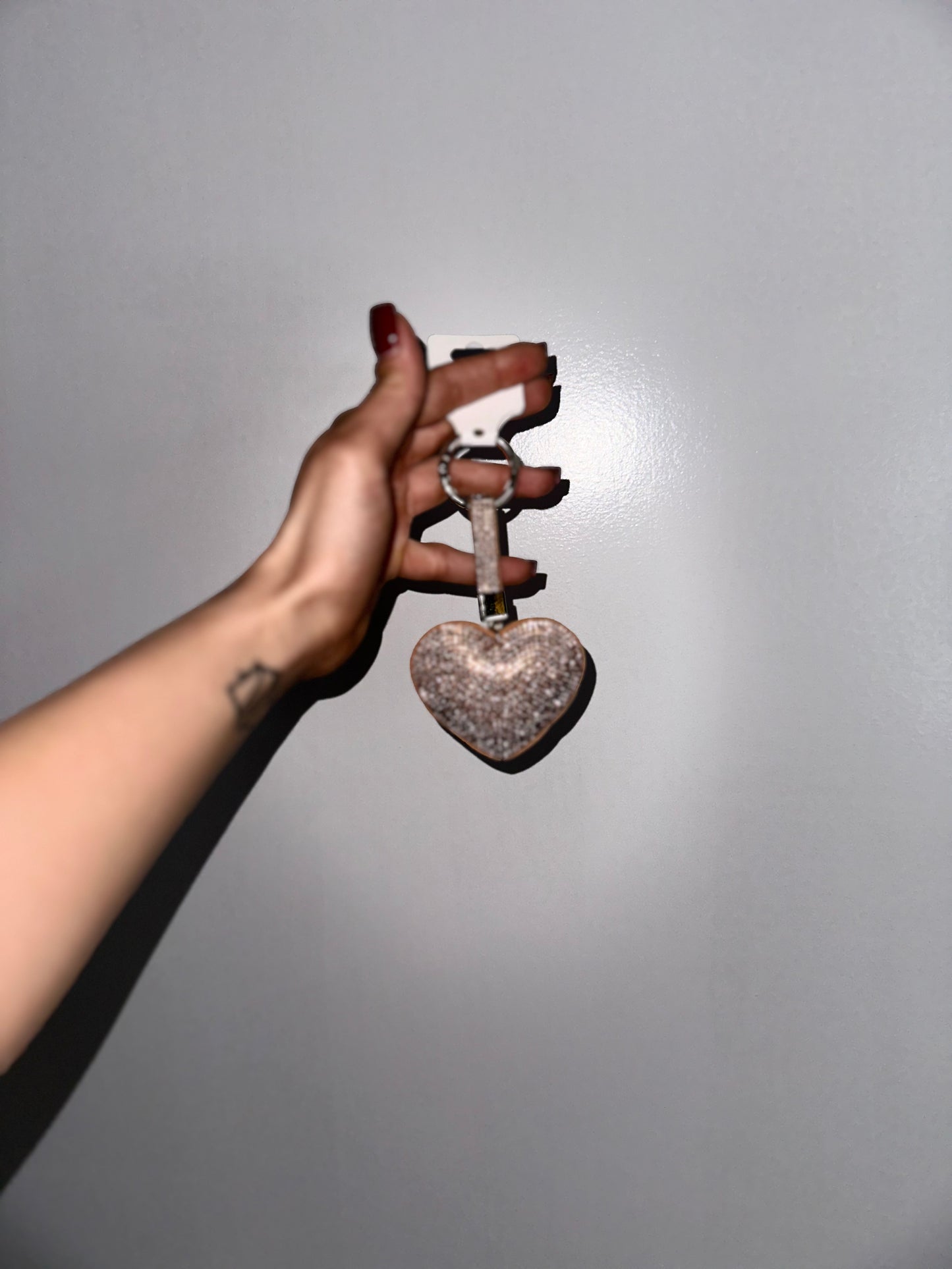 Portachiavi Cuore Champagne