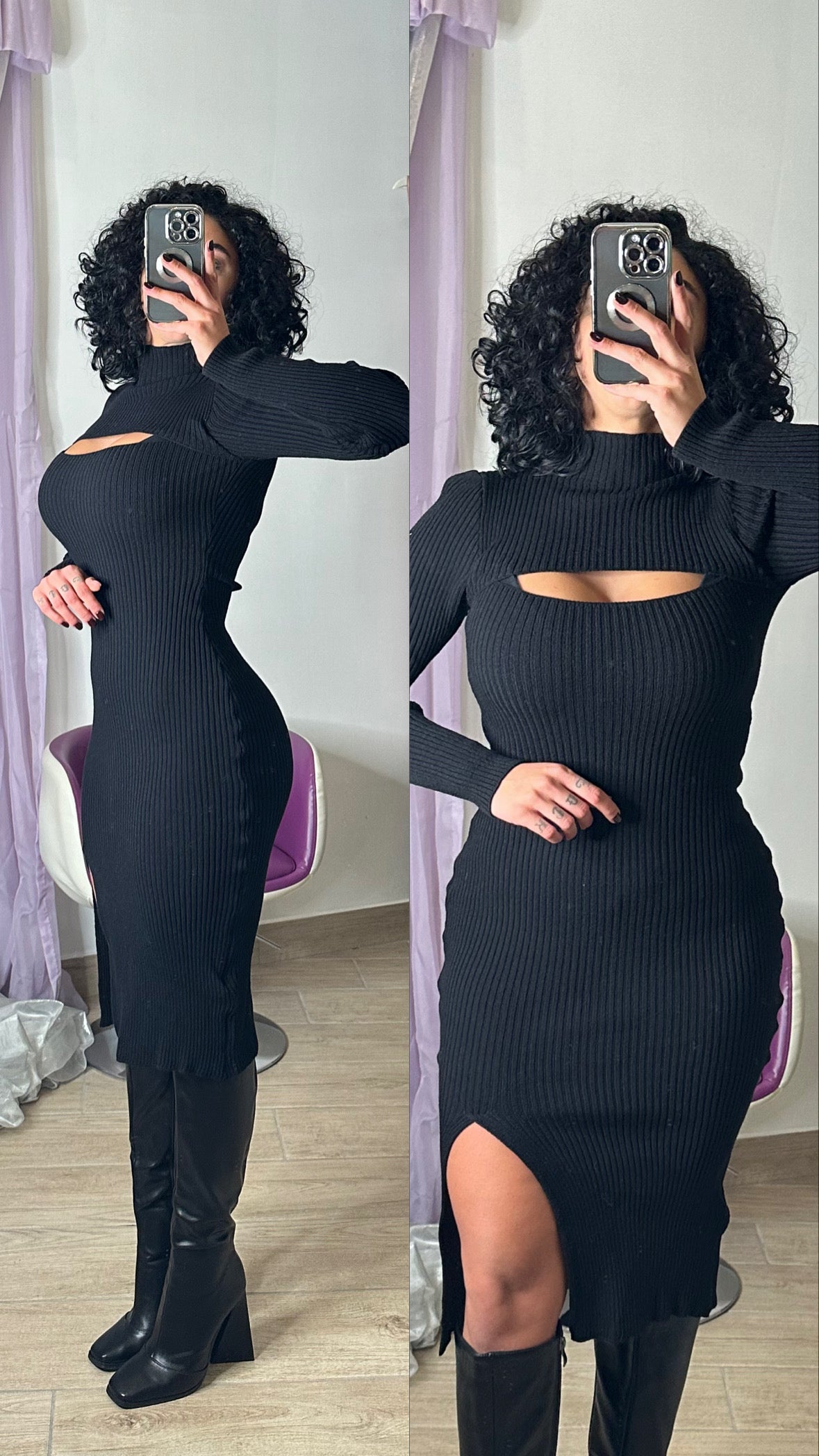 DRESS LANA BLACK