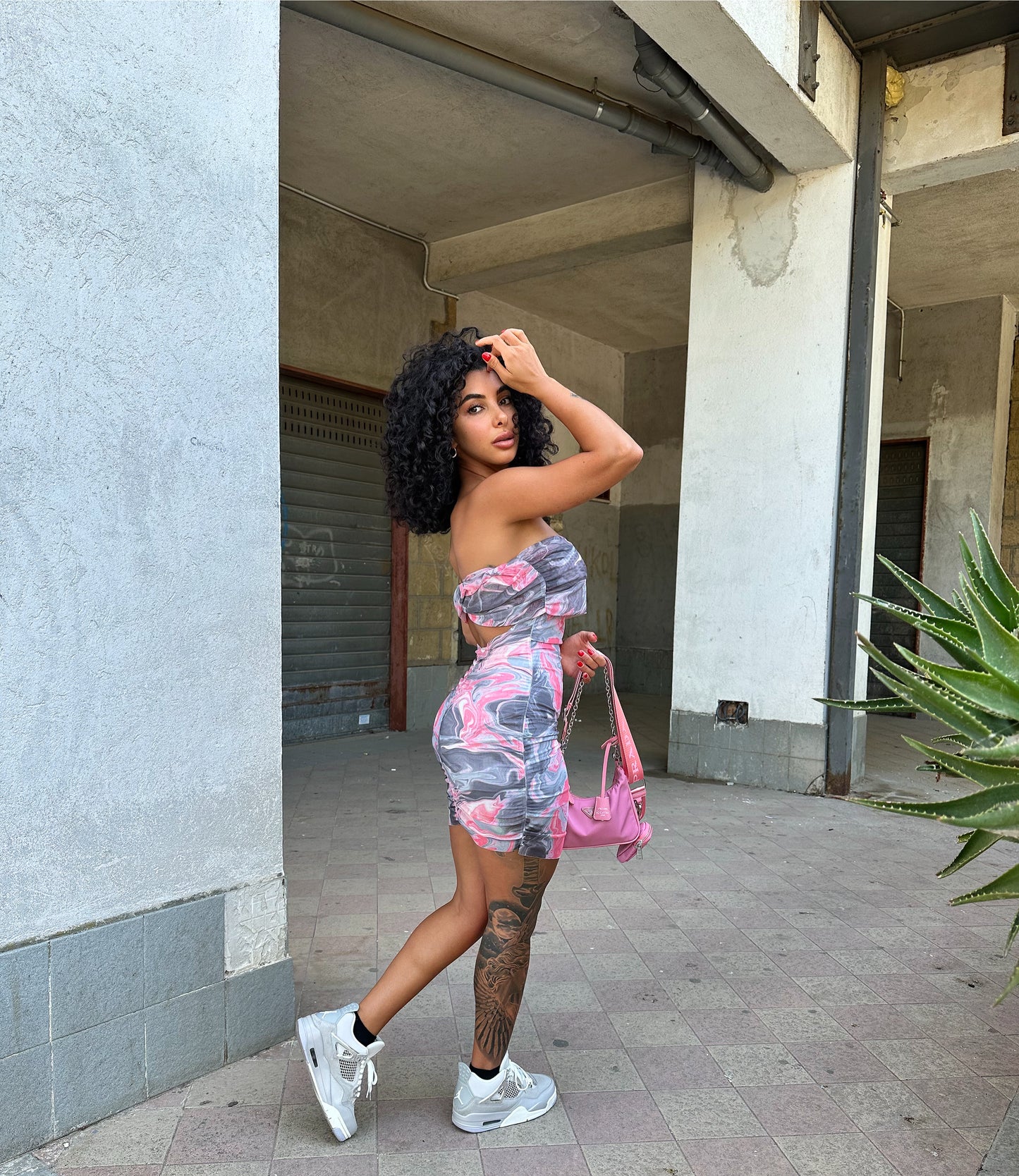 DRESS BLACKROSE