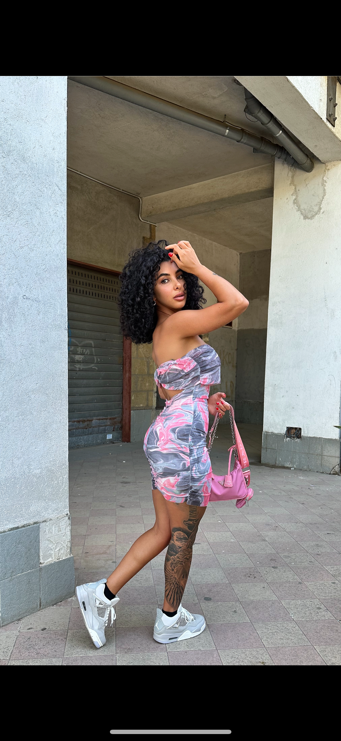 DRESS BLACKROSE