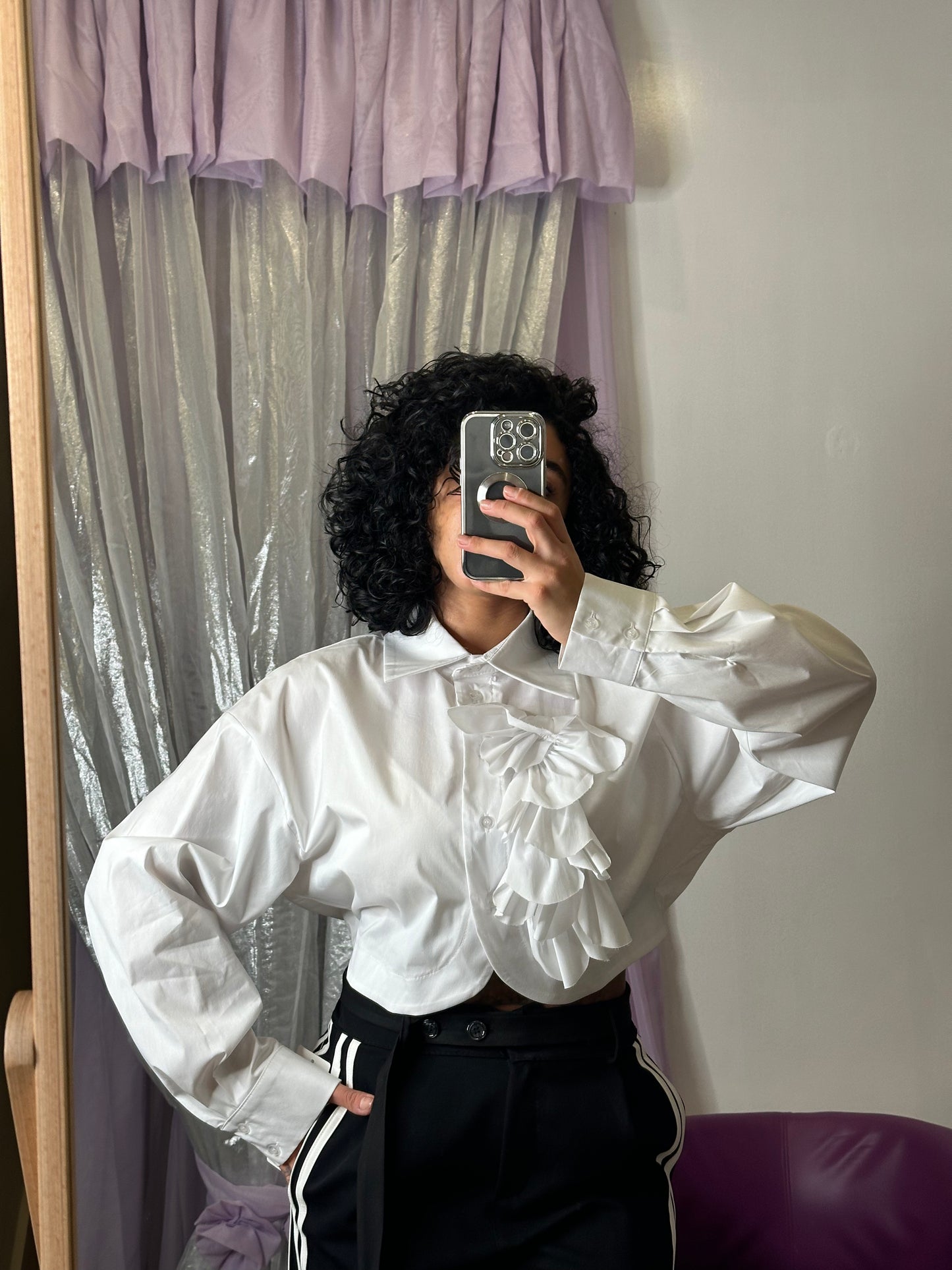 CAMICIA LUMINA ROUGE