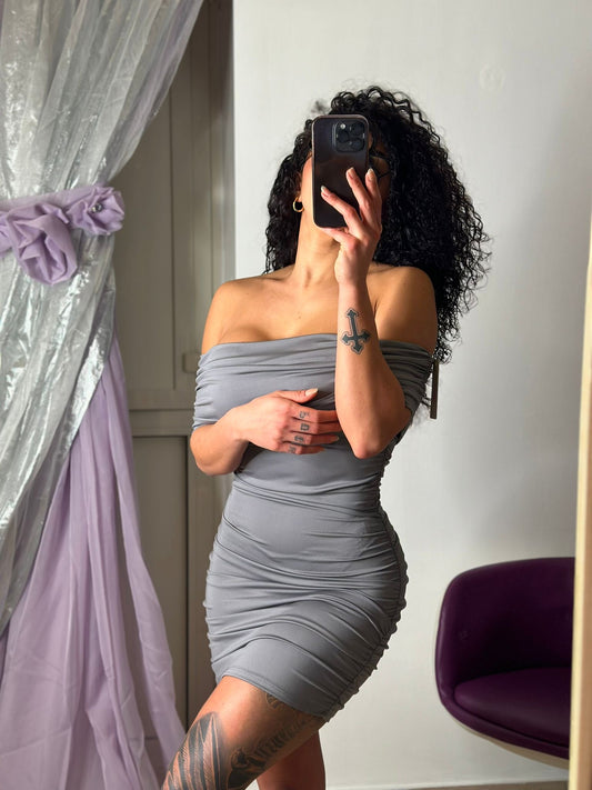 DRESS LONDON GRIGIO