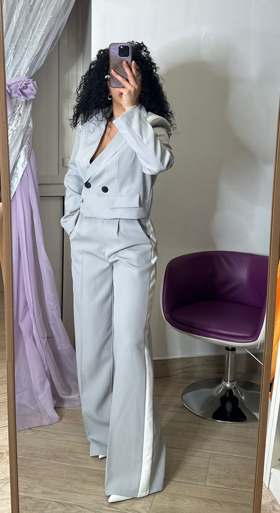 TAILLEUR NIRVANA GRIGIO