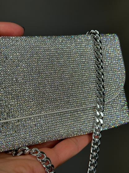 POCHETTE SWAROVSKI BASE BIANCA