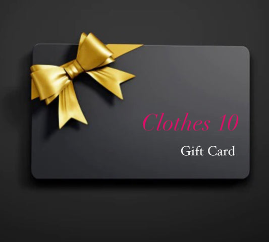 GIFT CARD Clothes