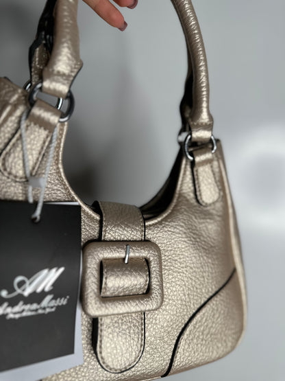 BAG METALLICA BRONZO