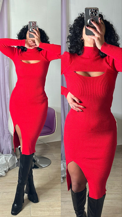 DRESS LANA RED